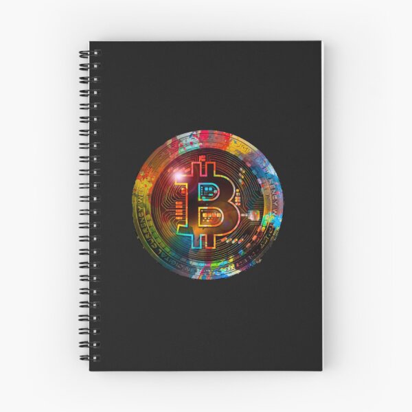 Item preview, Colorful Bitcoin Crypto T-Shirt designed and sold by Funny-Tees4U.