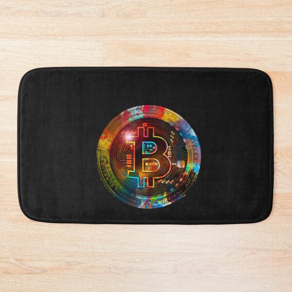 Item preview, Colorful Bitcoin Crypto T-Shirt designed and sold by Funny-Tees4U.