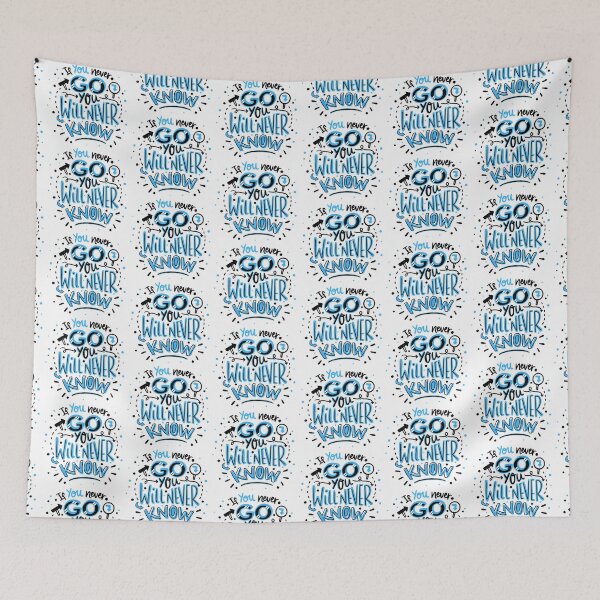 Item preview, If You Never Go You Will Never Know designed and sold by Parag's Travel Shop.