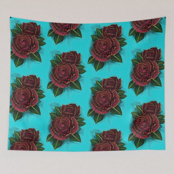 Item preview, Zentangle Inspire Art- Tattoo Rose Colored designed and sold by BHDigitalArt.