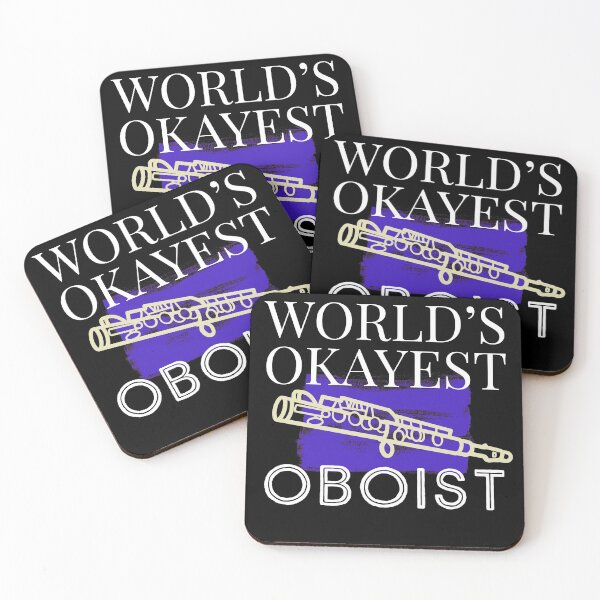 Item preview, World’s Okayest Oboist  designed and sold by BeardedTree.