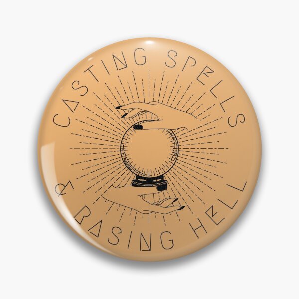 Item preview, Casting Spells & Raising Hell  designed and sold by erinbuchheit.