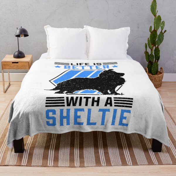 Item preview, Living with Shetland Sheepdog British Sheltie designed and sold by madgrfx.