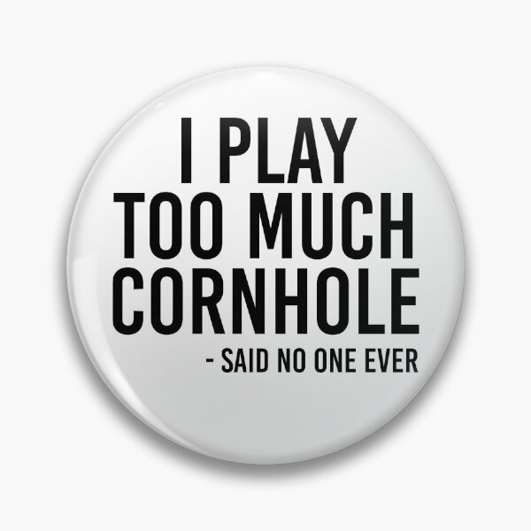 Artikelvorschau, Lustiges Cornhole-Geschenk Ich spiele zu viel Cornhole entworfen und verkauft von kmcollectible.