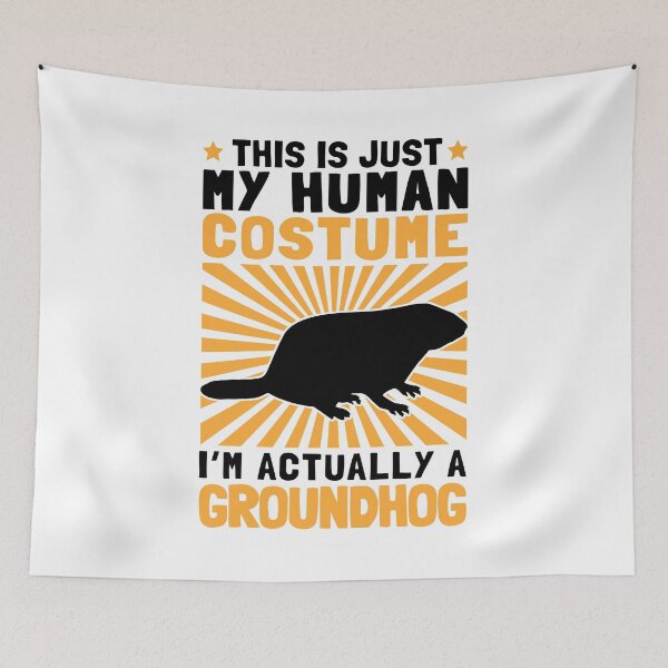 Item preview, Groundhog Costume Ground Squirrel Rodent Gift designed and sold by madgrfx.