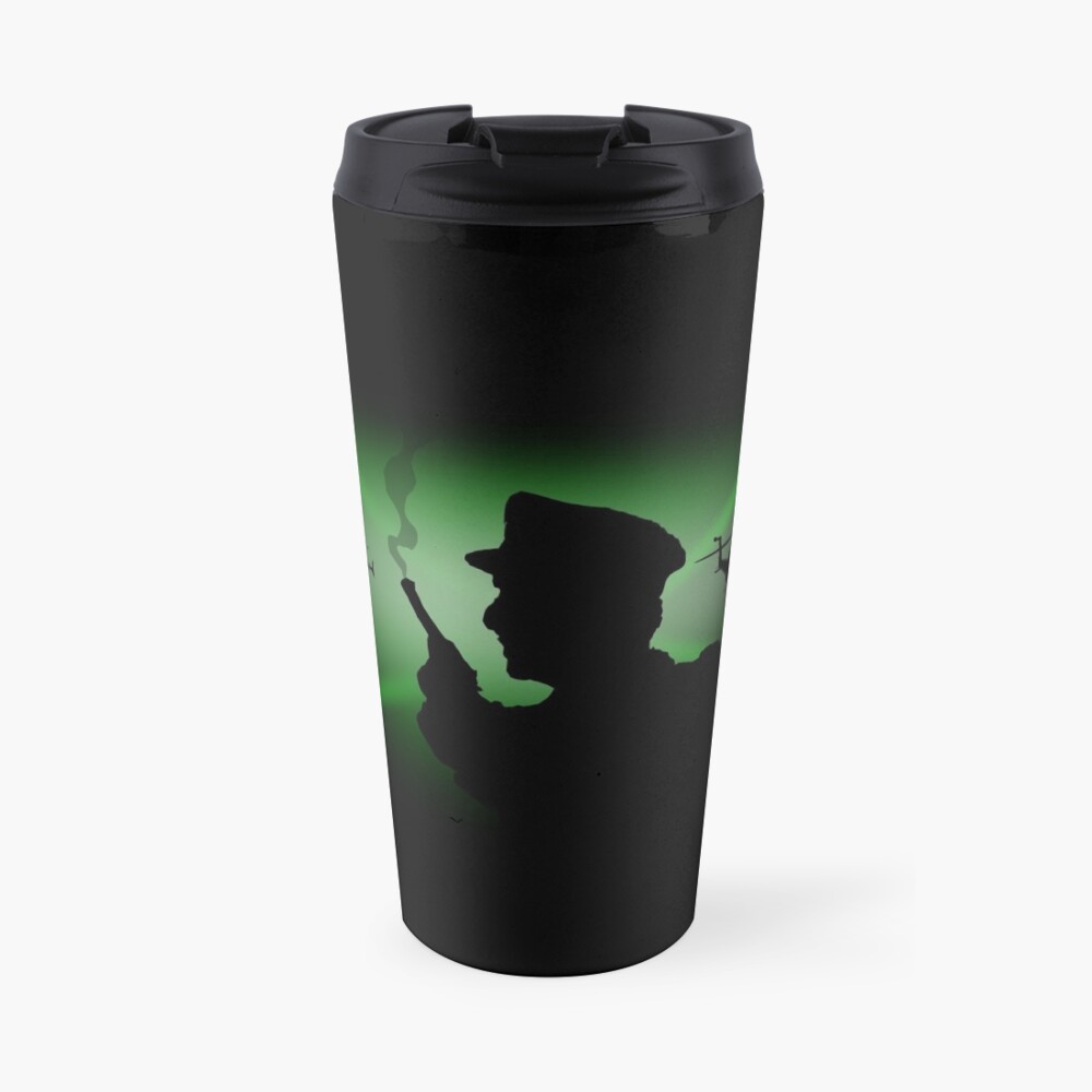 Brigadier Lethbridge-Stewart - BBV Audio Adventures Travel Coffee Mug