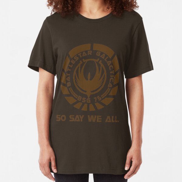 Battlestar Galactica Seal Slim Fit T-Shirt