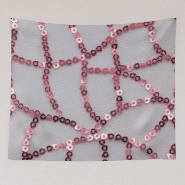 Item preview, Pink and white Sequin Unique Design designed and sold by Poetic4Passion.