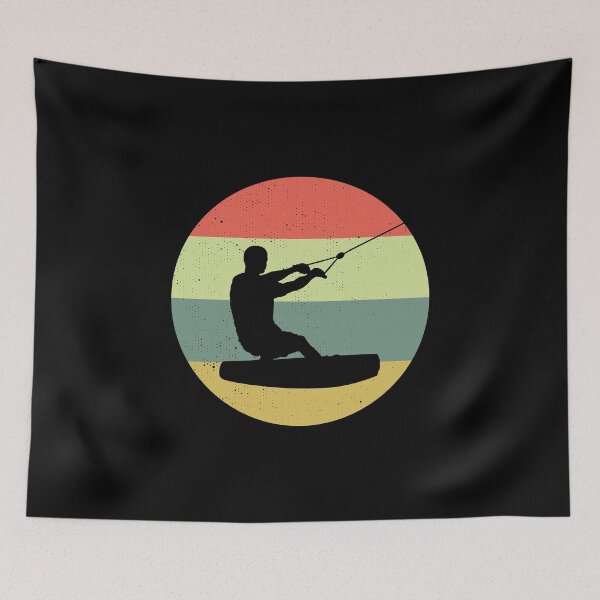 Item preview, Wakeboarding Retro Vintage Wakeboarder designed and sold by EstelleStar.