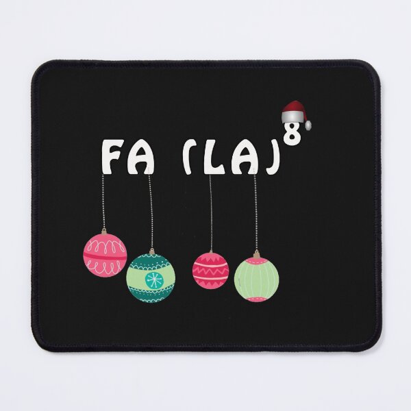 Item preview, Math Fa La - Funny Christmas designed and sold by Hanaahashem.