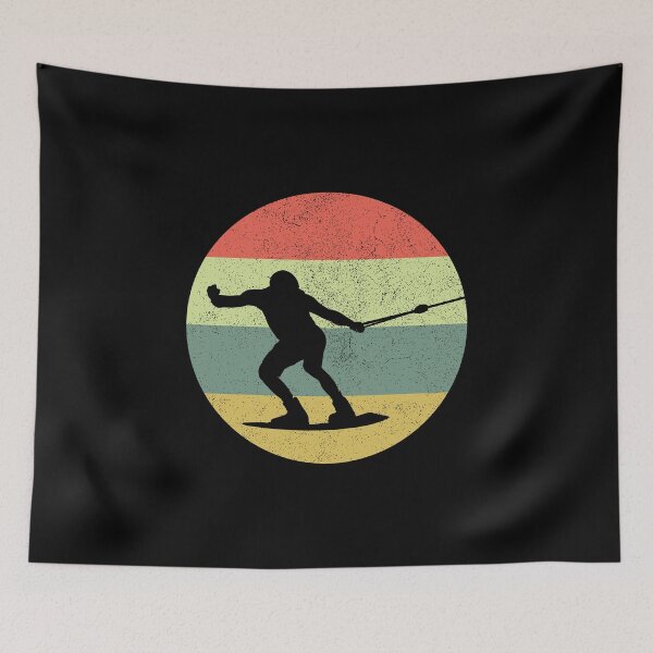 Item preview, Retro Vintage Wakeboarding Wakeboard designed and sold by EstelleStar.