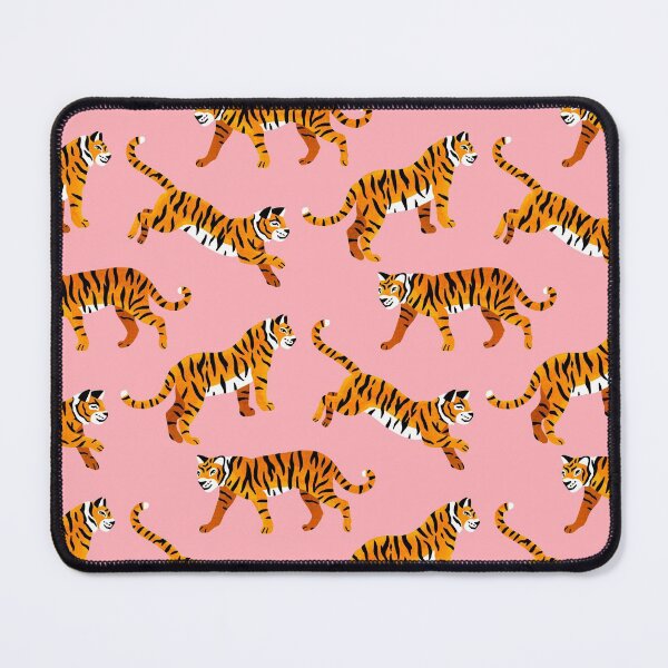 Item preview, Bengal Tigers - Peachy Pink designed and sold by TigaTiga.