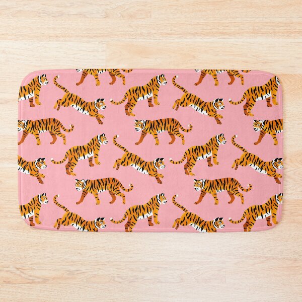 Item preview, Bengal Tigers - Peachy Pink designed and sold by TigaTiga.