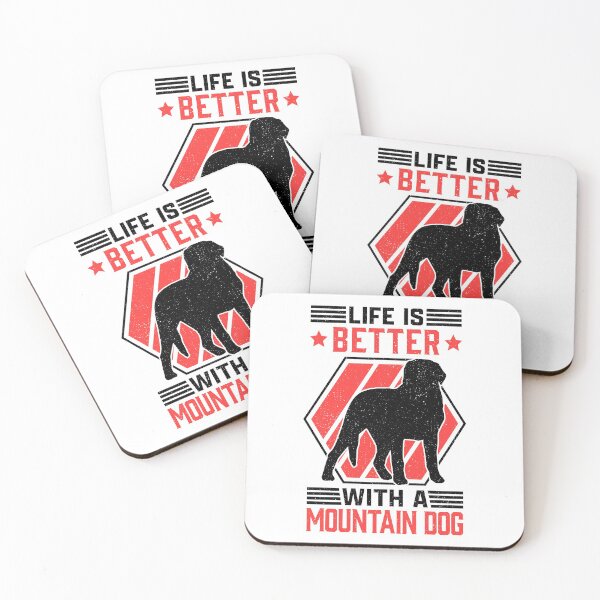 Item preview, Life is better with a Swiss Mountain Dog designed and sold by madgrfx.