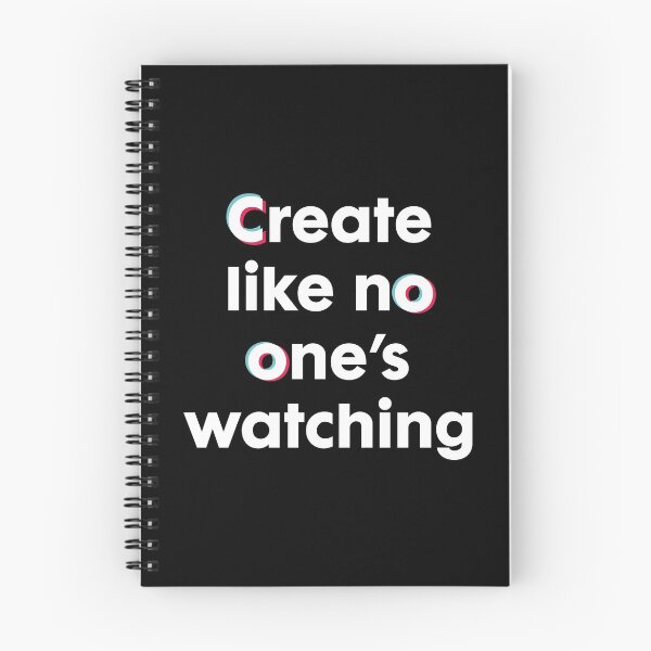 Item preview, CREATE LIKE NO ONE'S WATCHING designed and sold by w1ckerman.