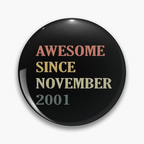 Item preview, awesome since november 2001 gifts  designed and sold by seriesxanime.