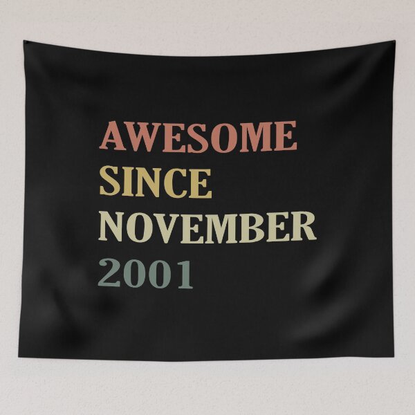 Item preview, awesome since november 2001 gifts  designed and sold by seriesxanime.