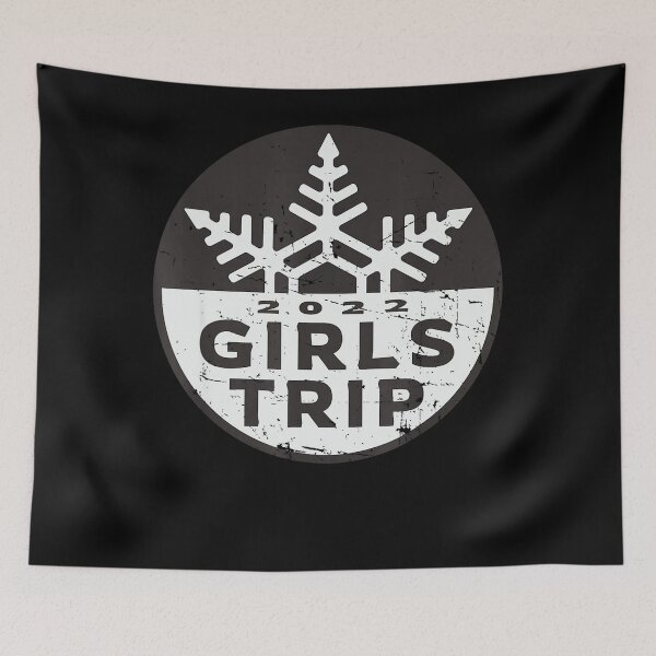 Item preview, Womens Winter Girls Trip 2022 Snowflake Snow Ski Skiing designed and sold by leshiarivers.