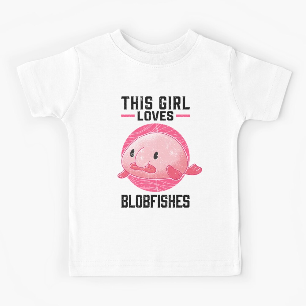 Blob fish boy loves fish meme Baby T-Shirt by madgrfx