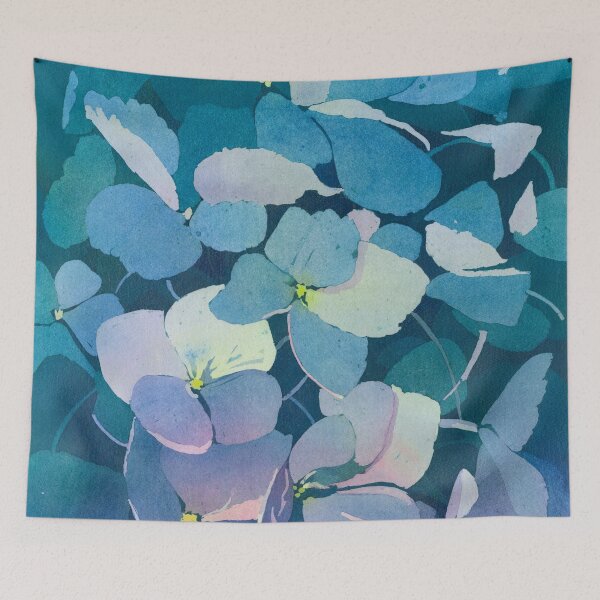 Item preview, Dusky Hydrangea designed and sold by Lois Blasberg.