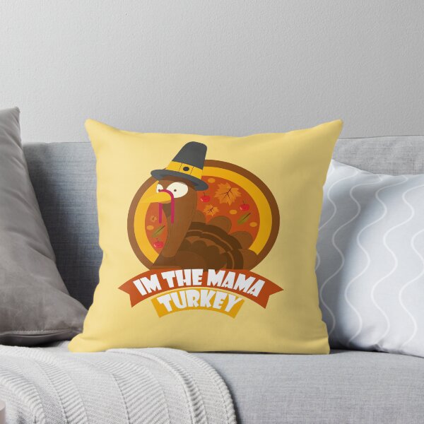 Item preview, Im The Mama Turkey-Family Thanksgiving 2021 Autumn designed and sold by smarayoung.