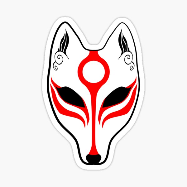 Kitsune Sticker