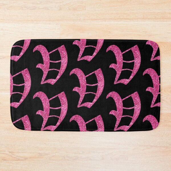 Item preview, The Letter V - Capital Pink Glitter Gothic designed and sold by TheLykosApparel.