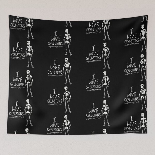 Item preview, I love skeletons designed and sold by Matt Corrigan.