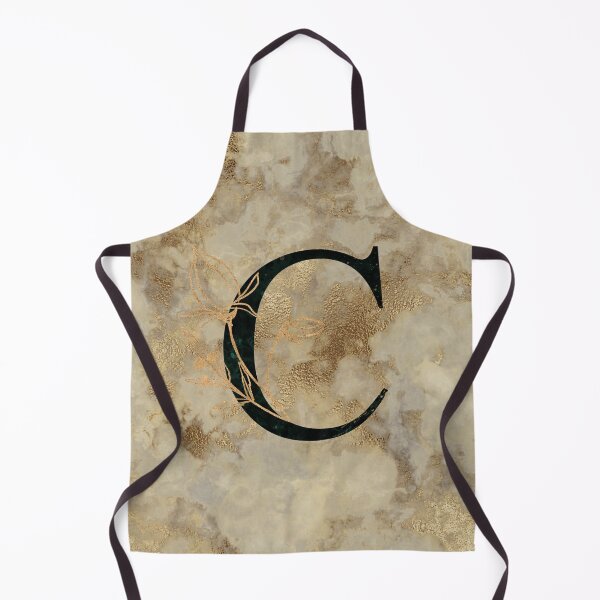 Item preview, Floral Gold Metallic Marble Monogram C designed and sold by MysticMagpie.