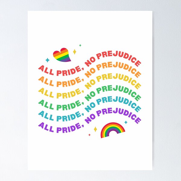 Item preview, All Pride No Prejudice designed and sold by BlackHarePress.