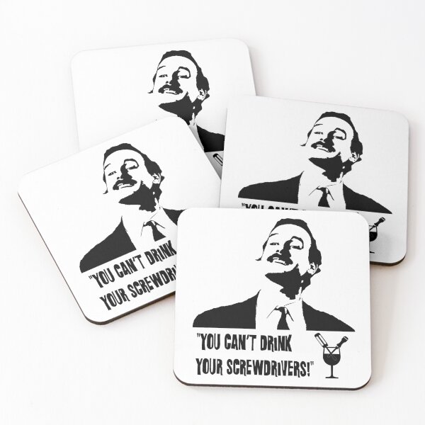 Artikelvorschau, Fawlty Towers - Sie können Ihre Schraubendreher nicht trinken! komisch entworfen und verkauft von Tom Newberry.