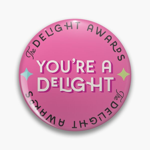Item preview, You're A Delight - pink designed and sold by Hooked On Code.