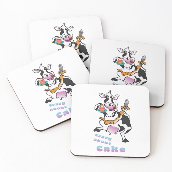 Item preview, Crazy Cow, crazy about Cake designed and sold by albadawnart.