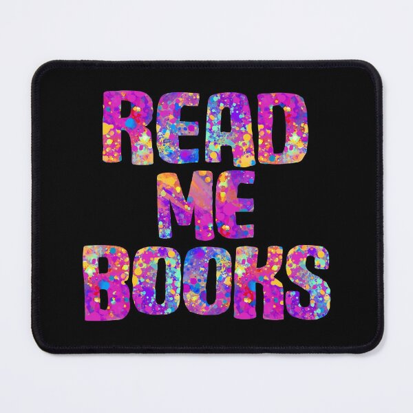 Item preview, Read me books (bright carnival paint splatter colors) designed and sold by Ofeefee.