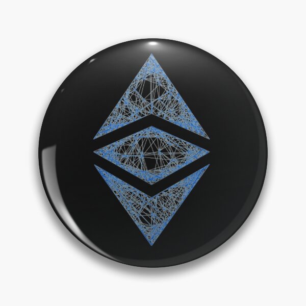 Item preview, Geometric Ethereum Crypto T-Shirt designed and sold by Funny-Tees4U.