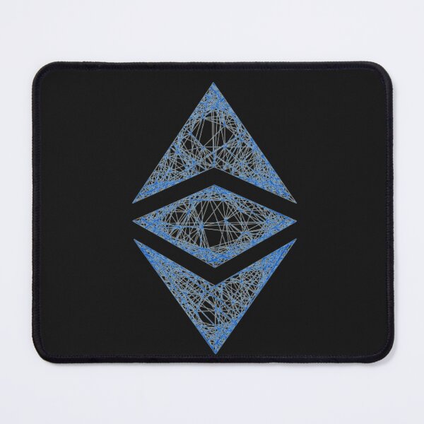 Item preview, Geometric Ethereum Crypto T-Shirt designed and sold by Funny-Tees4U.