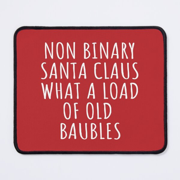 Item preview, Non Binary Santa Funny designed and sold by CoolYule.