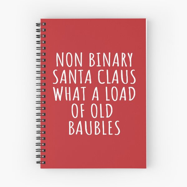 Item preview, Non Binary Santa Funny designed and sold by CoolYule.