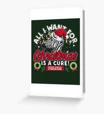 EDS Awareness At Christmas! Greeting Card