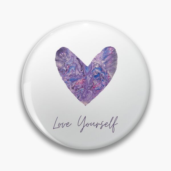 Item preview, Love Yourself - Energy Art - Acrylic Painting & Digital Art Design designed and sold by Lorelai I Dali.