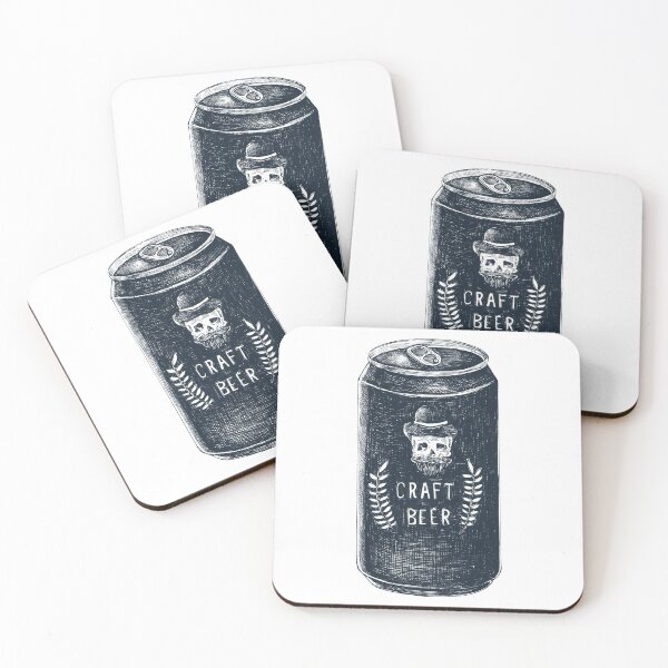 Item preview, Black and white beer designed and sold by BeyondAuthentic.