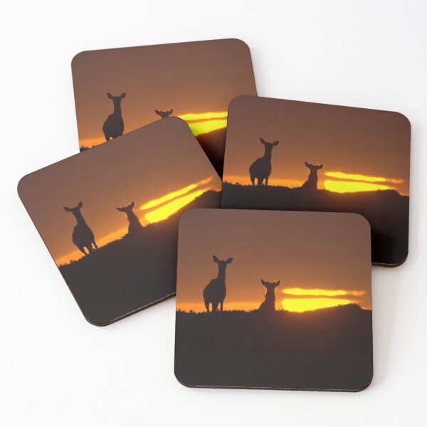 Item preview, Red Deer and the Rising Sun designed and sold by Macrae images.