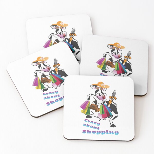Item preview, Crazy Cow, crazy about shopping designed and sold by albadawnart.