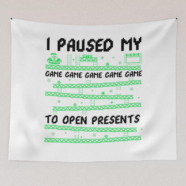 Item preview, Video Gamer Gift, I Paused My Game To Be Here for Presents Christmas T-Shirt designed and sold by ARTsPlural.