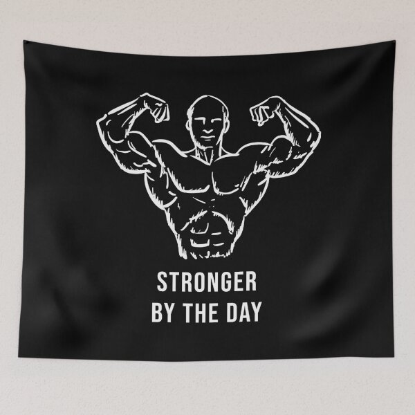 Item preview, Stronger By The Day designed and sold by dimitar-pnankov.