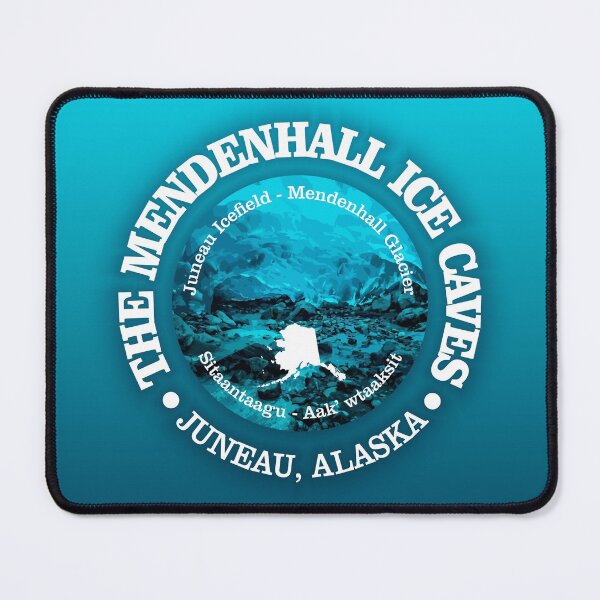 Item preview, Mendenhall Ice Caves (rd) designed and sold by curranmorgan.