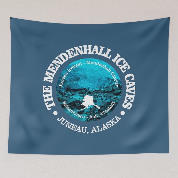 Item preview, Mendenhall Ice Caves (rd) designed and sold by curranmorgan.