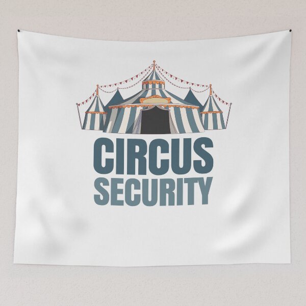 Item preview, Circus Security Circus Party Carnival designed and sold by Club7Studios.