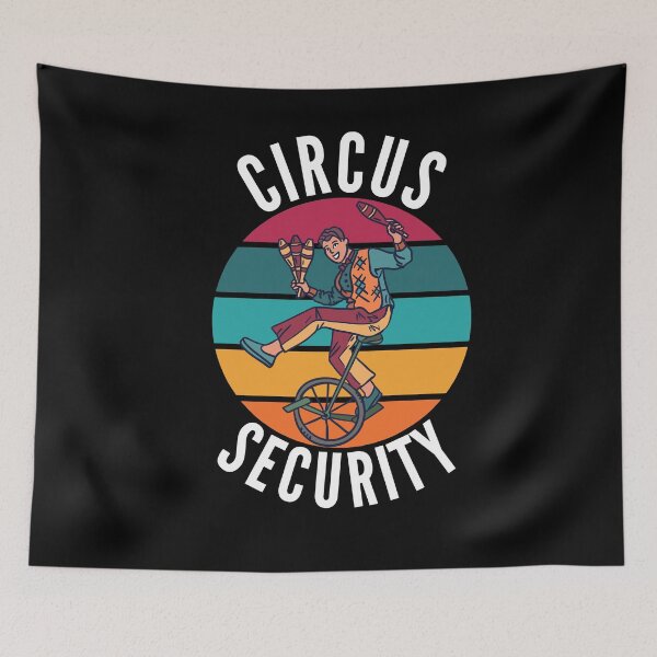 Item preview, Circus Security Circus Party Carnival designed and sold by Club7Studios.