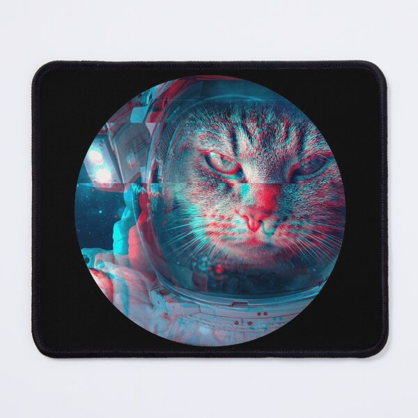 Item preview, Glitching Astronaut Cat | Smart Successful Stoner | We Are The Universe designed and sold by AlfaEcho.